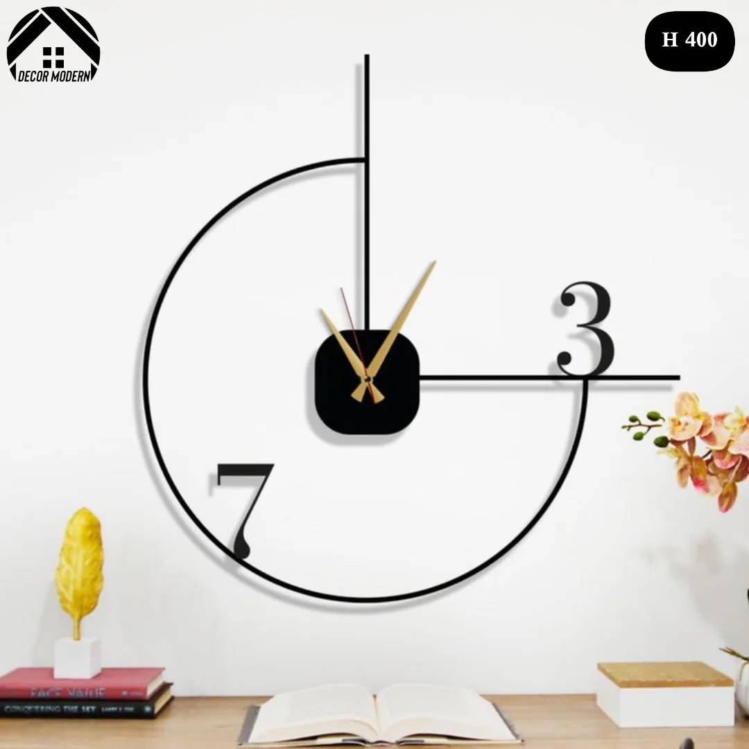 ساعت دیواری مدرن کد H 400