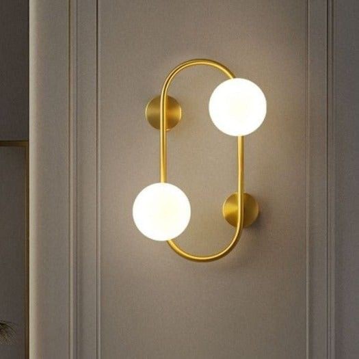 دیوارکوب دارای دو حباب کد D164.2