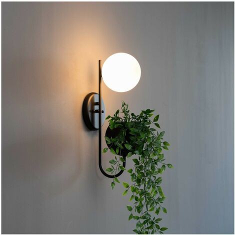 دیوارکوب مدرن حبابدار به همراه جا گلدونی کد D181