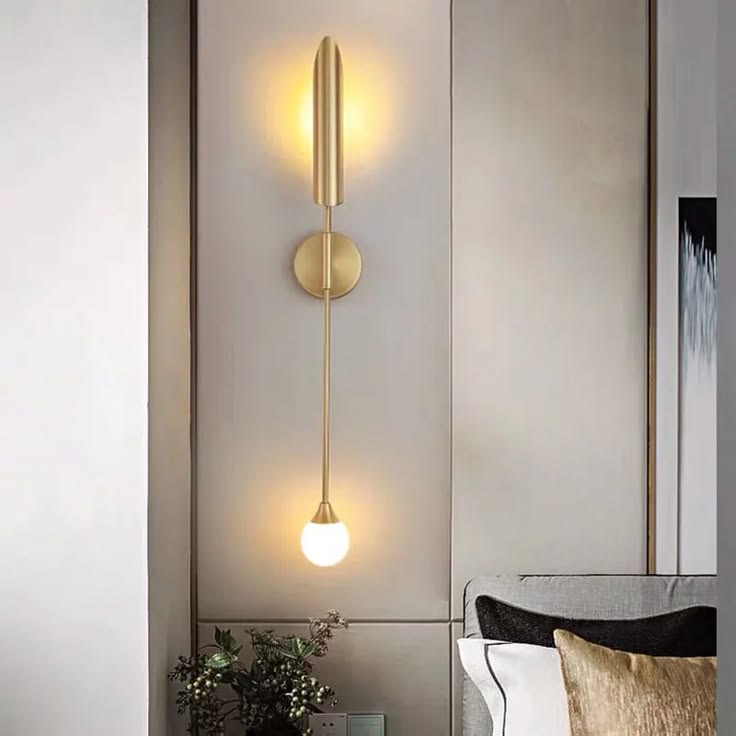 دیوارکوب کد D127 دارای  حباب